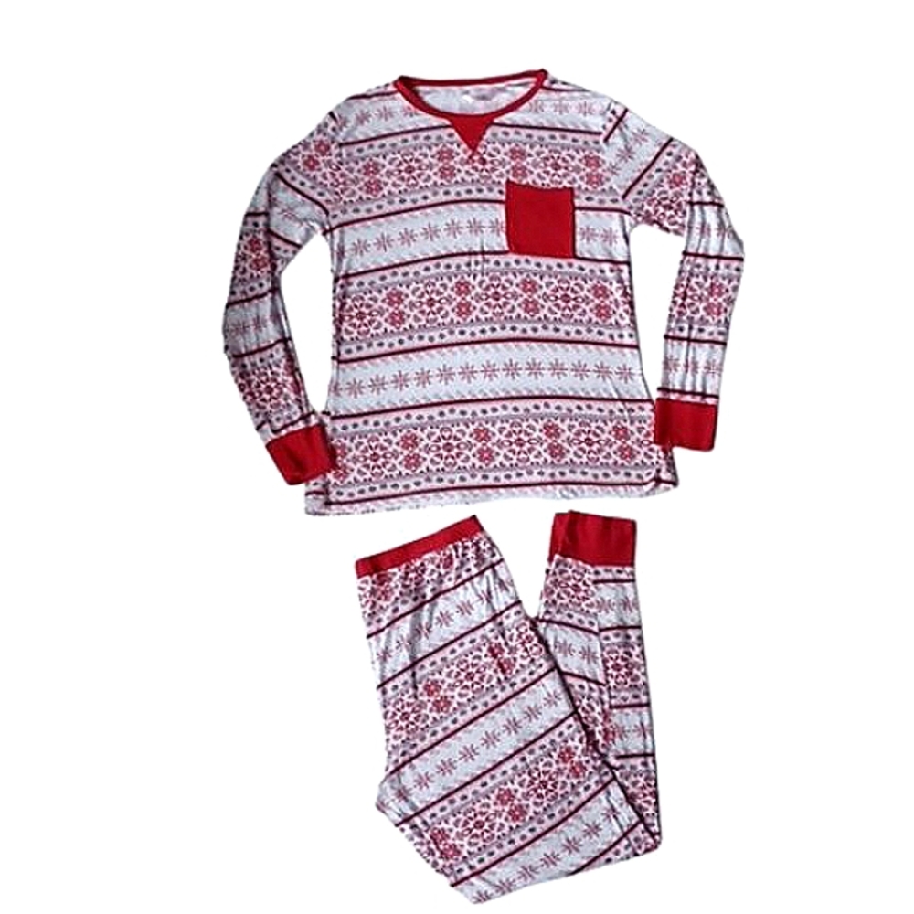 La Vie en Rose Snowflake Print Lightweight Pajamas- Sz. Med